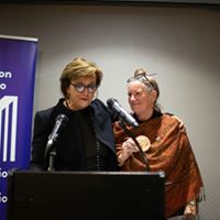 Linda Rothstein and Pam Cross and Guthrie Award