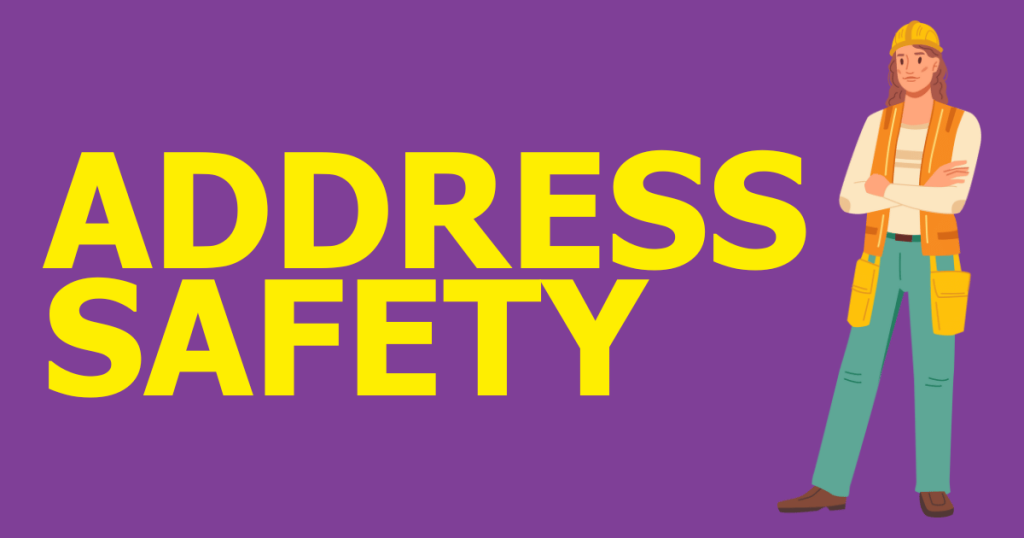 Heading: Address Safety